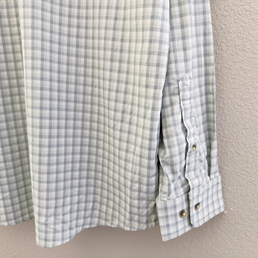 Poncho Original Shirt Mens Large Plaid Outdoor Fishing Utility Casual Technical - Picture 10 of 13